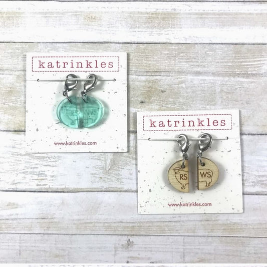 Katrinkles Stitch Marker Set | Sheep RS/WS - Paradise Fibers