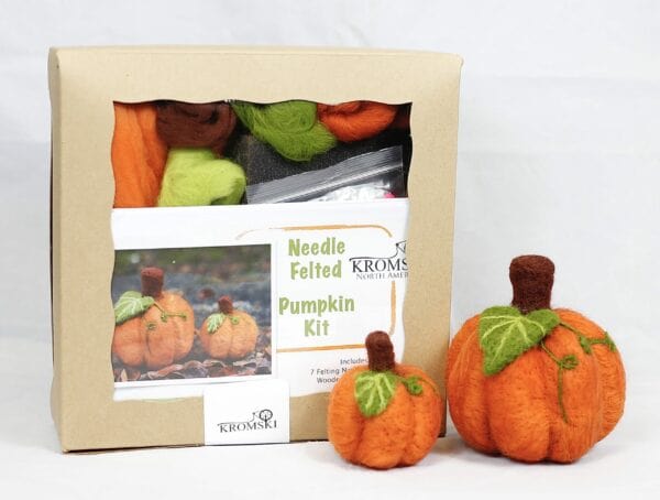 Kromski Needle Felting Kit - Pumpkin - Paradise Fibers