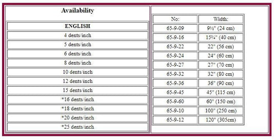 Leclerc Stainless Steel Reeds - Paradise Fibers