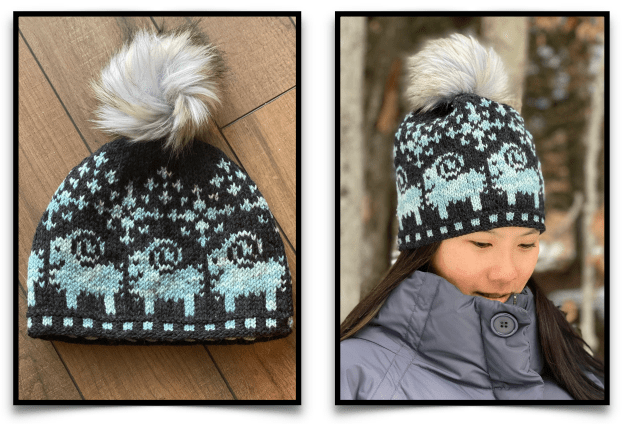 Lisa McFetridge | Snow Sheep Hat - Paradise Fibers