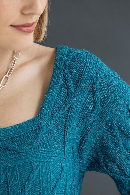 LOTTE PULLOVER Pattern by Laura Barker Leaflet - Paradise Fibers