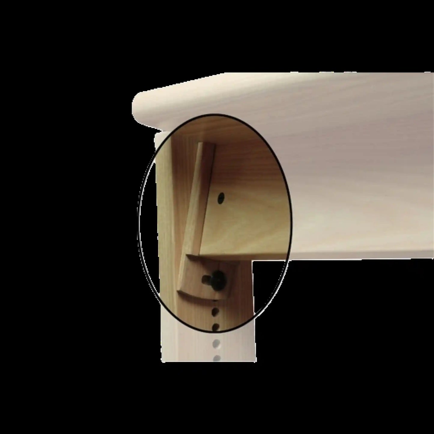Louet Bench for Delta/Megado Looms and Tilting Kit, kit contents
