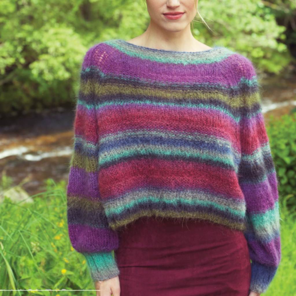 Louisa Harding | Yuriko Sweater Pattern - Paradise Fibers