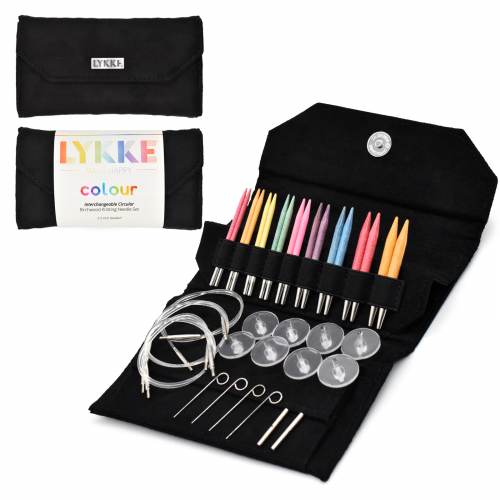 Lykke Colour Interchangeable Knitting Needle Sets - Paradise Fibers