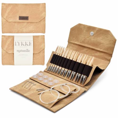 Lykke Naturale Interchangeable Knitting Needle Sets - Paradise Fibers