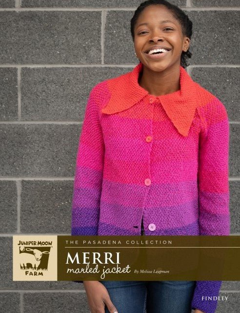 MERRI MARLED JACKET Pattern by Juniper Moon Farm - Leaflet - Paradise Fibers