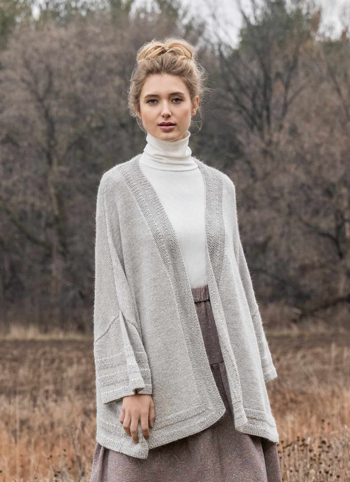 Celebration Poncho by Blue Sky Fibers