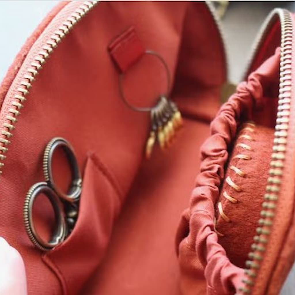 NNK Press Woolen Zippered Pouch | Filled - Paradise Fibers