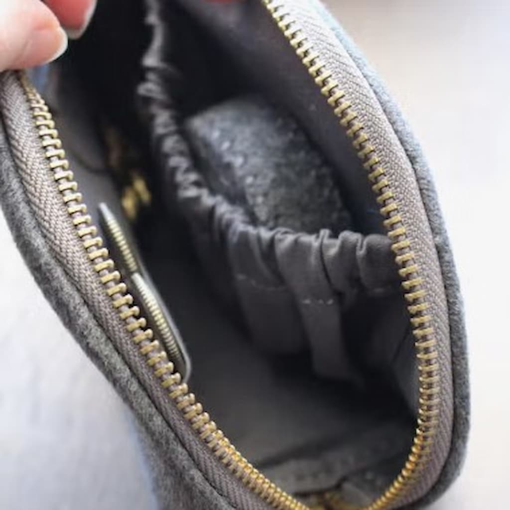 NNK Press Woolen Zippered Pouch | Filled - Paradise Fibers