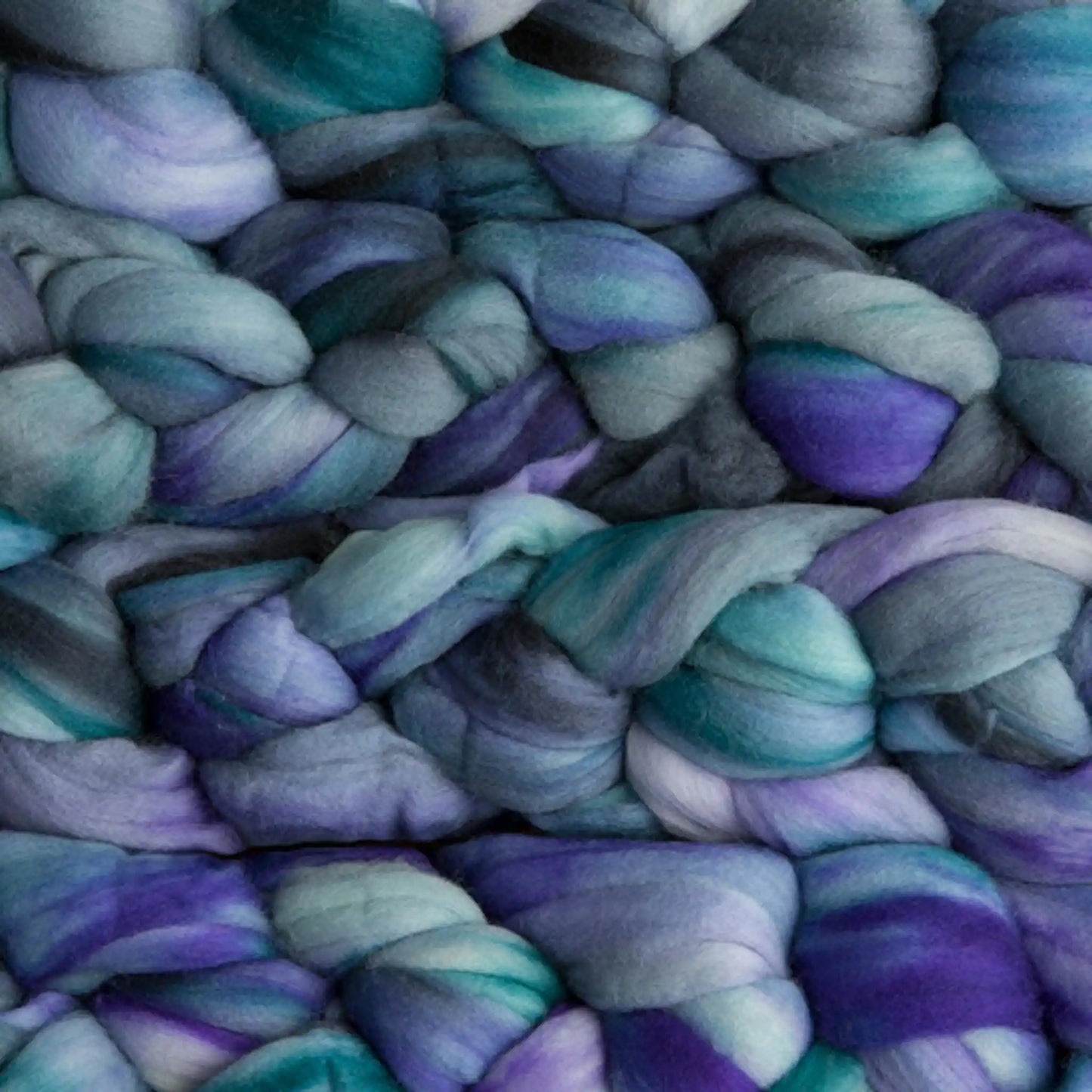 Azules 856 - Malabrigo Nube Roving Fiber Braid