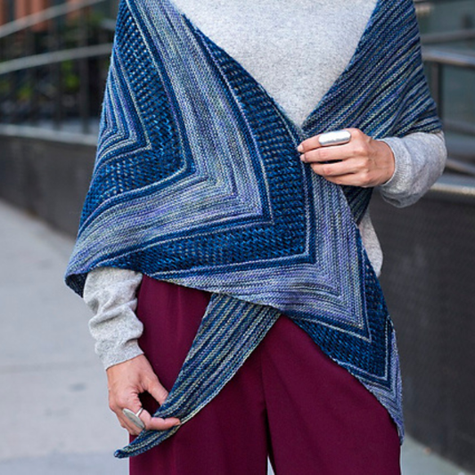 Malabrigo Orienta Shawl Pattern by Cory Boberg