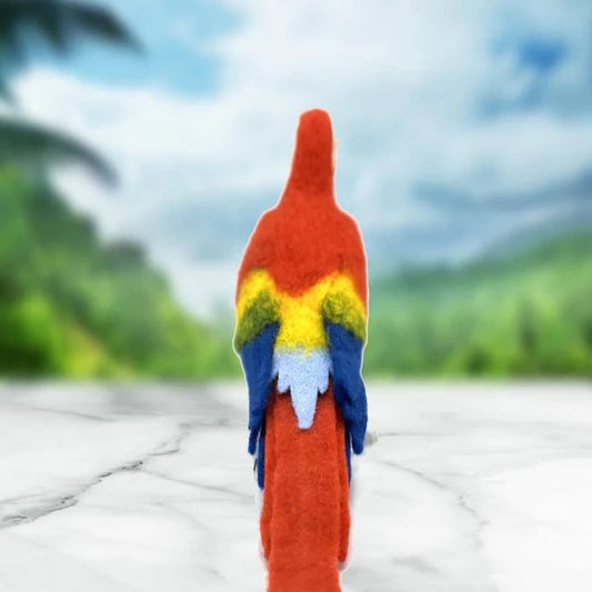Pablo the Parrot Needle Felting Kit - Paradise Fibers