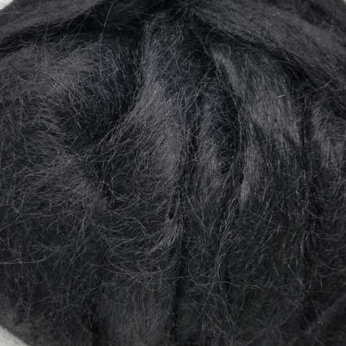 Paradise Fibers Black Mohair - Paradise Fibers