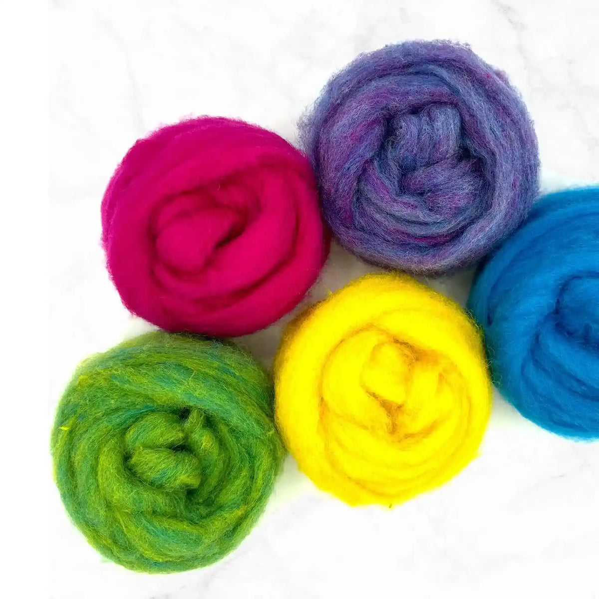 Paradise Fibers Carded Corrie Mixed Bag - Pop Art Collection