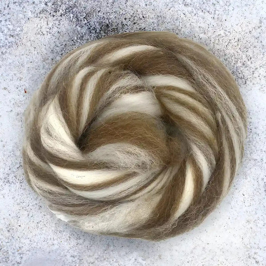 Paradise Fibers Humbug Shetland Wool Top - Paradise Fibers