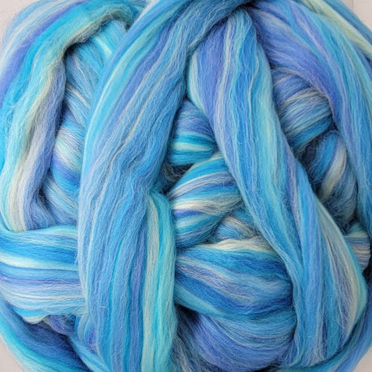 Paradise Fibers Multi - Colored Merino Wool Roving - Martinique - Paradise Fibers