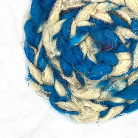 Paradise Fibers Sari Silk River Rapids - Paradise Fibers