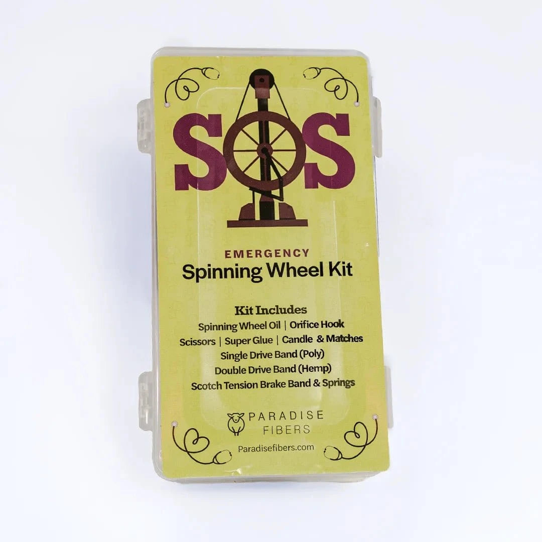 Paradise Fibers SOS Emergency Spinning Wheel Kit - Paradise Fibers