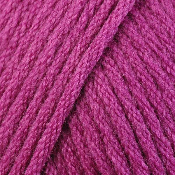 Color Orchid 9778. A fuscia skein of Berroco Comfort Worsted washable yarn.