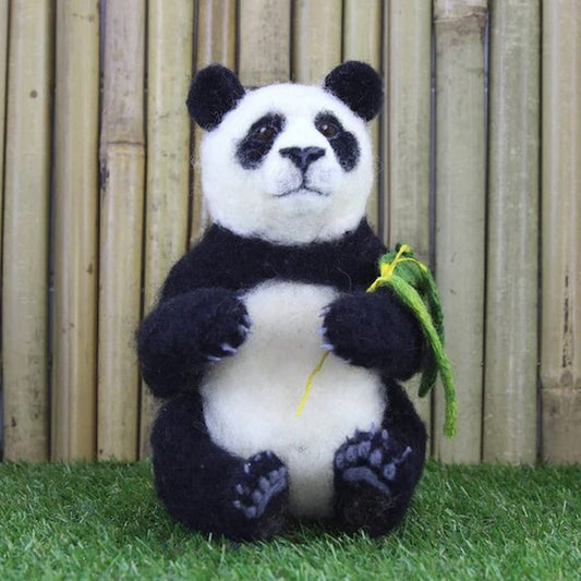 Pepe The Panda Needle Felting Kit - Paradise Fibers