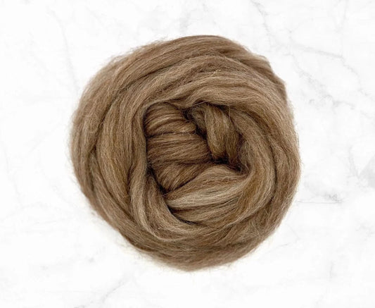 PF Chocolate Kiss Alpaca/BFL/Polwarth Top - Paradise Fibers