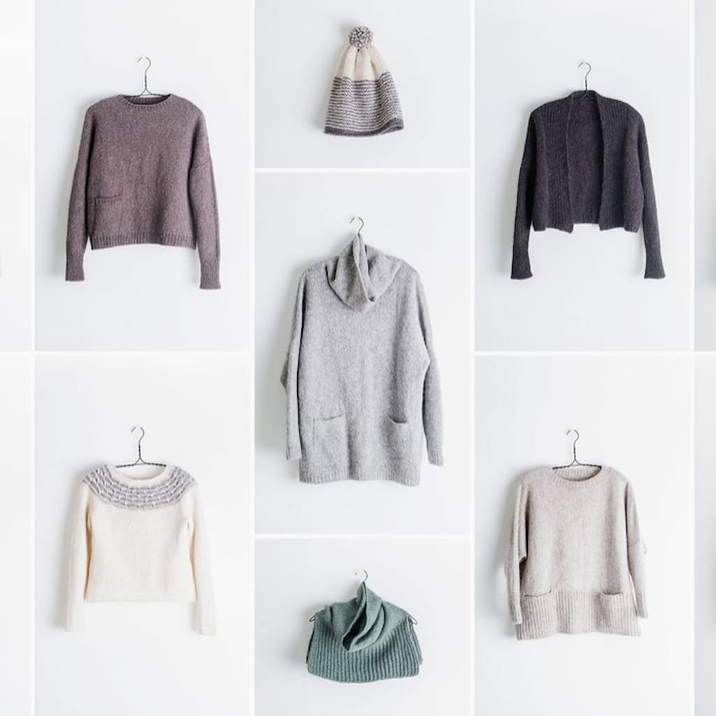 Plain & Simple Book | 11 Knits t o Wear Every Day - Paradise Fibers