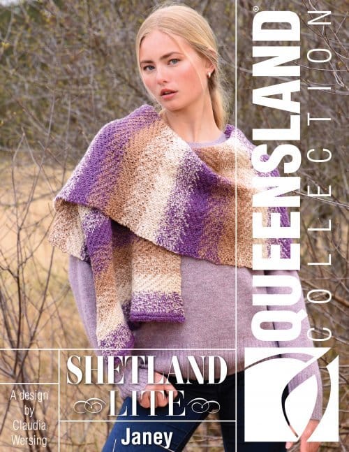 Queensland | Janey Stole Pattern - Paradise Fibers