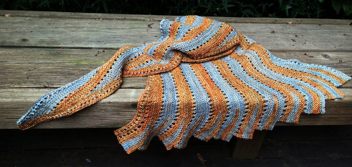 Rainshadow Shawl Pattern by Sivia Harding - Paradise Fibers