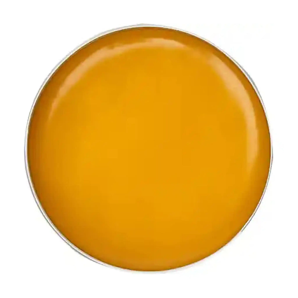 RE:DESIGNED Leather Care amber balm viewed from above, lid removed