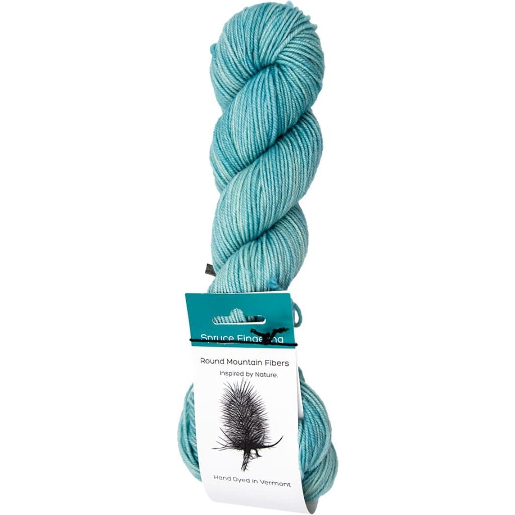 Round Mountain Fibers | Spruce Fingering Semisolids - Paradise Fibers