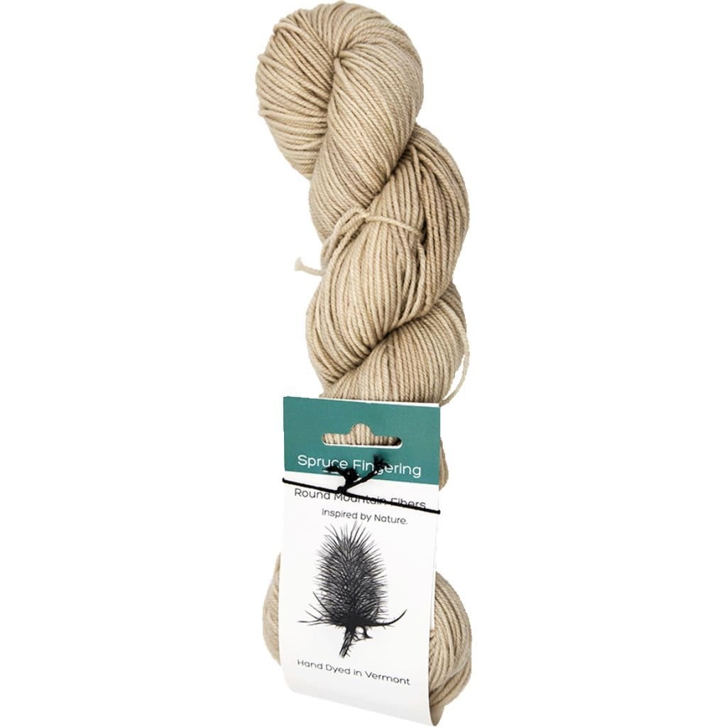 Round Mountain Fibers | Spruce Fingering Semisolids - Paradise Fibers