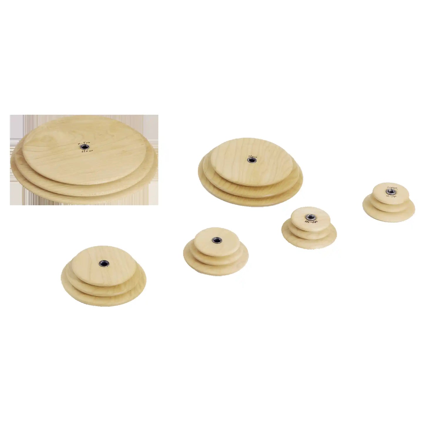 Schacht Spinning Wheel Whorls, view 2