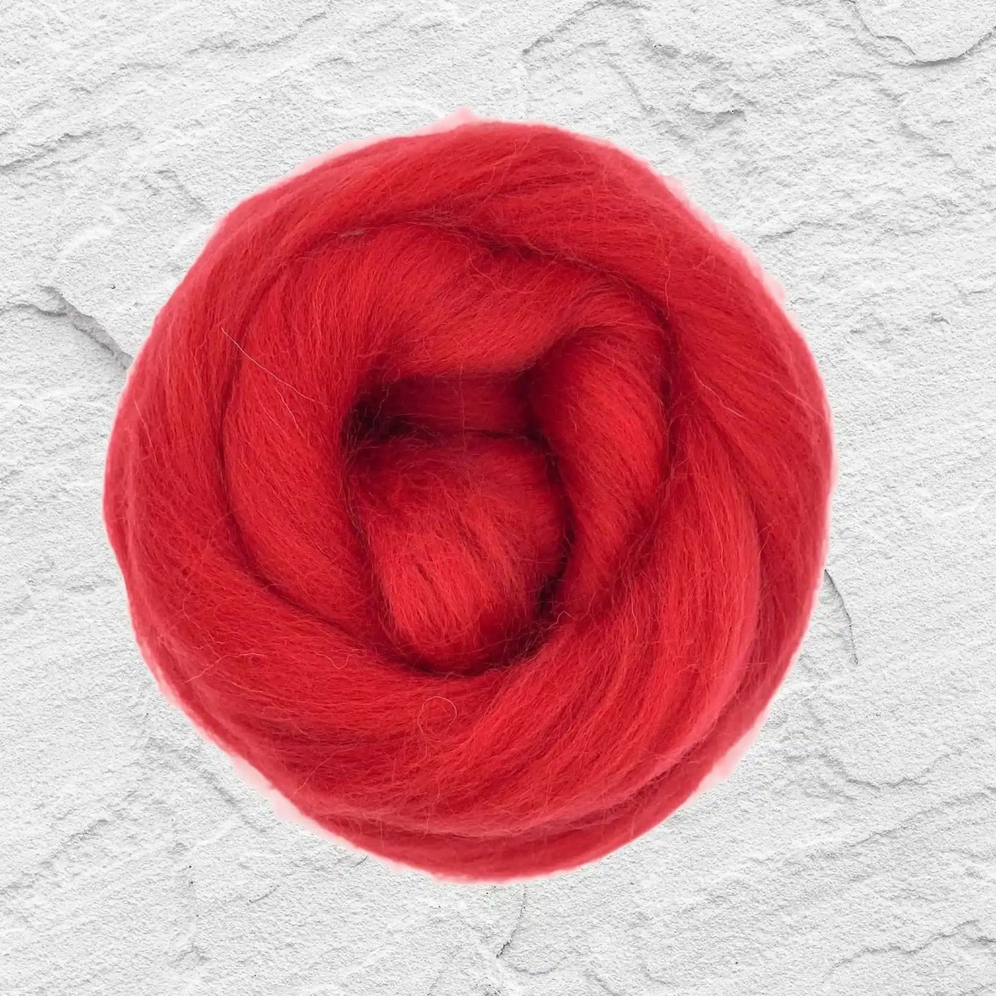 Paradise Fibers Shetland Wool Top - Poppy