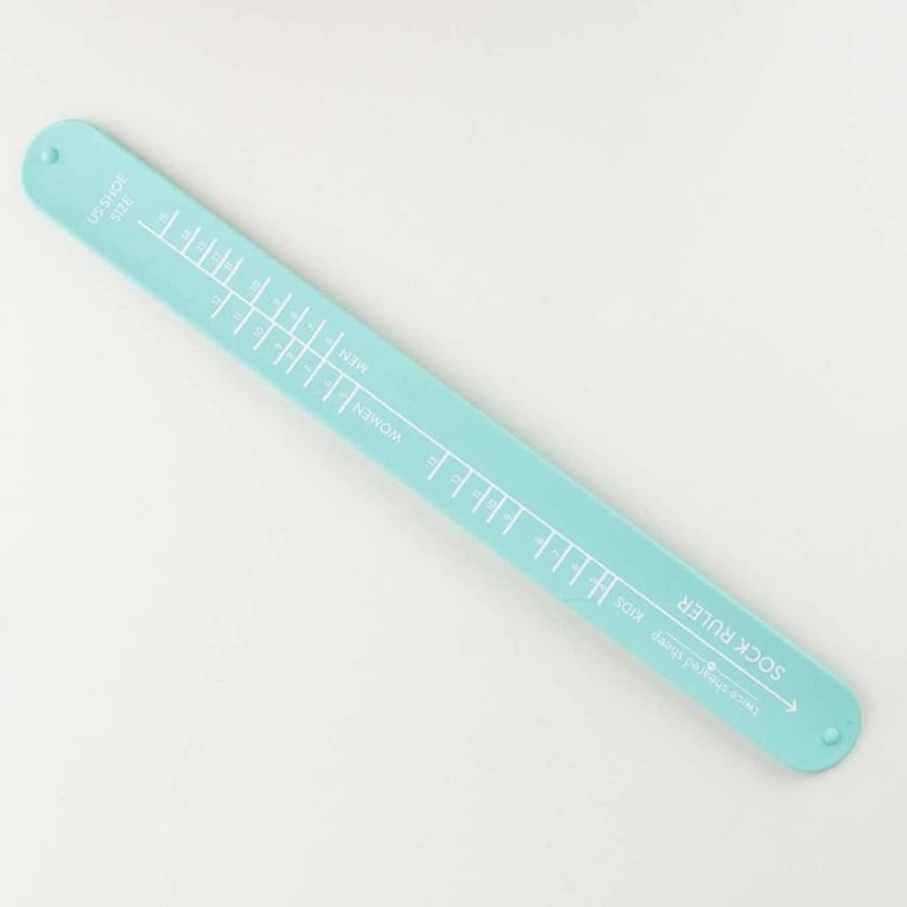 Sock Ruler - Sock Sizing Snap Bracelet - Paradise Fibers