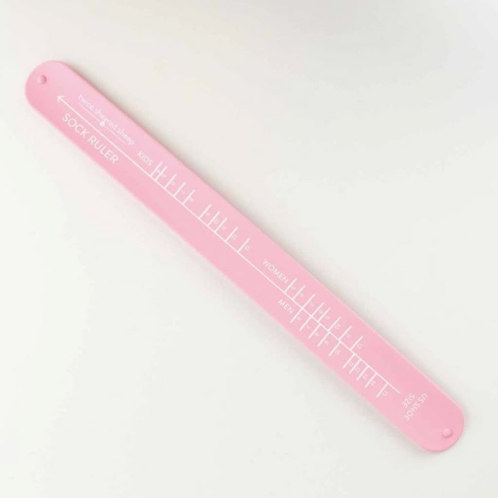 Sock Ruler - Sock Sizing Snap Bracelet - Paradise Fibers