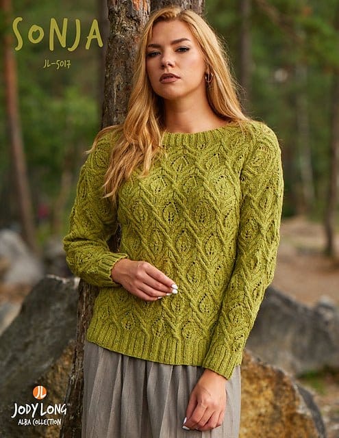 SONJA Pattern by Jody Long - Leaflet - Paradise Fibers