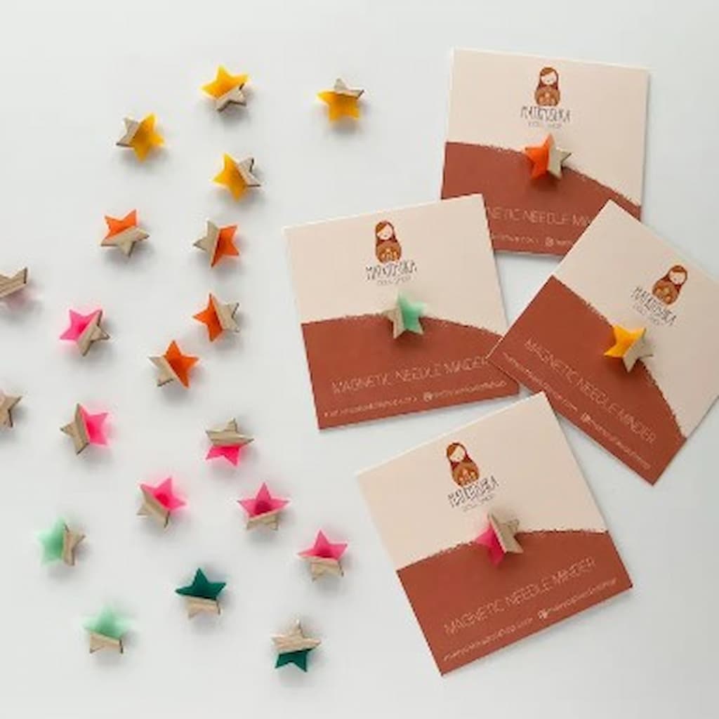 Star Magnetic Needle Minder | Assorted Colors - Paradise Fibers