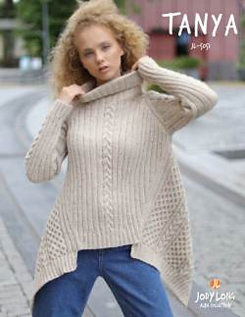 TANYA Pattern by Jody Long - Leaflet - Paradise Fibers