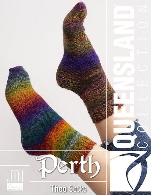 THEO Socks Pattern by Queensland Leaflet (Copy) - Paradise Fibers
