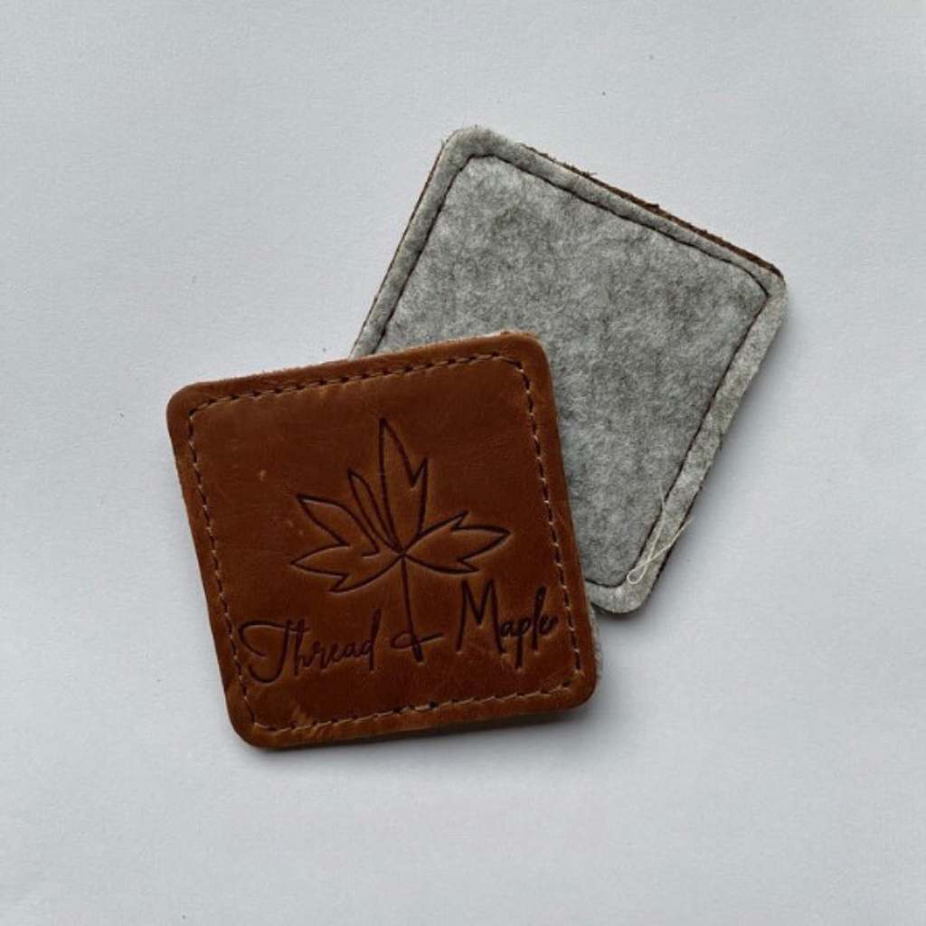 Thread and Maple Leather Buffer Pad - Paradise Fibers
