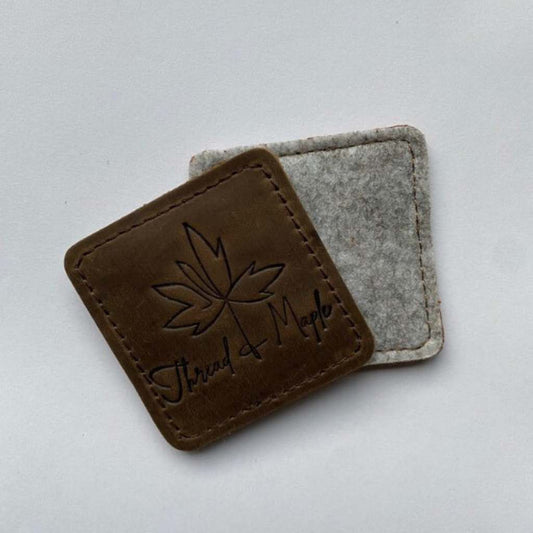 Thread and Maple Leather Buffer Pad - Paradise Fibers