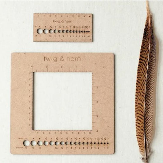 Twig & Horn | Small Gauge Ruler - Paradise Fibers