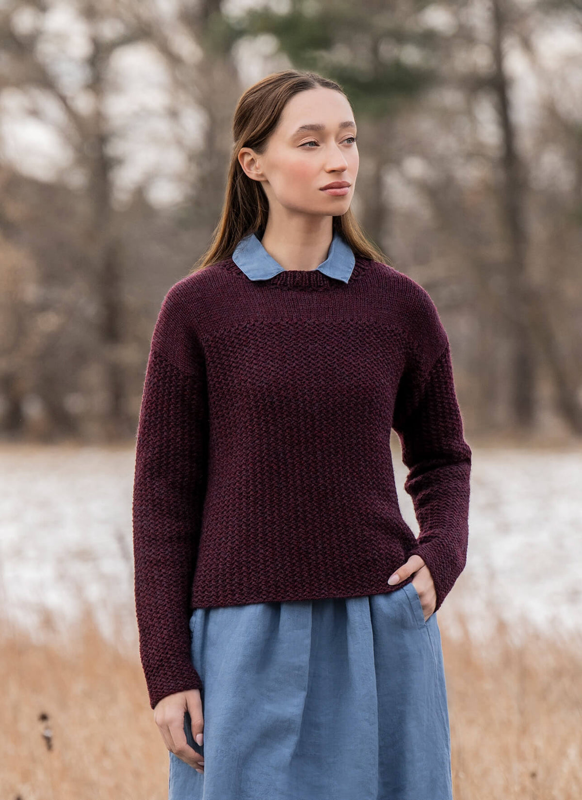 Park Avenue Pullover knit project