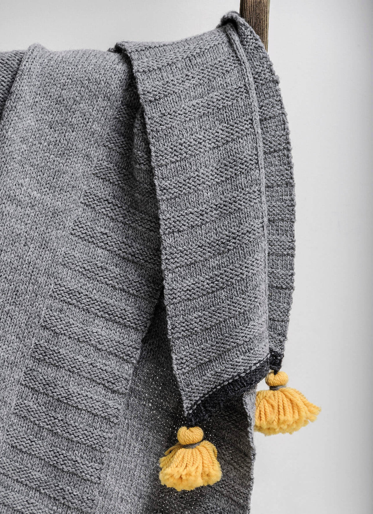Scandia Throw knit project
