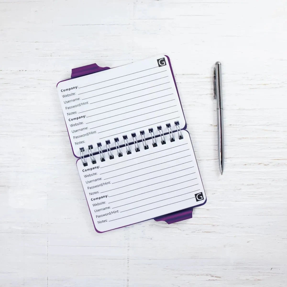 Wellspring Password Book - Paradise Fibers