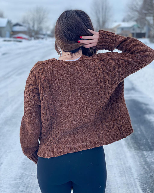 Winter's Beach Cardi by Drea Renee Knits Kit