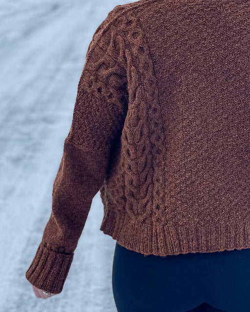 Winter's Beach Cardi by Drea Renee Knits Kit