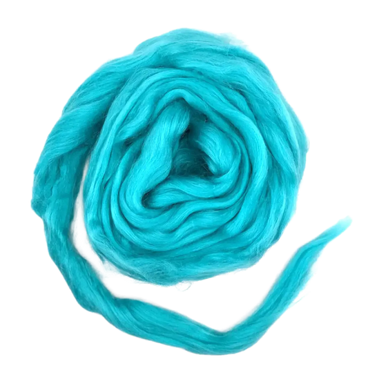 Solid Color Dyed Bamboo Top - Abalone