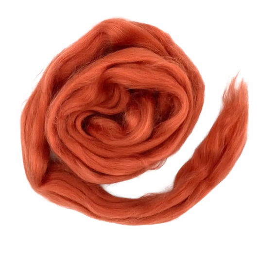 Solid Color Dyed Bamboo Top - Fire Agate