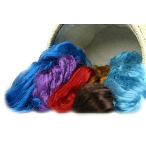 Ashland Bay Dyed Bamboo Top Fiber-Fiber-4oz-Aegean Blue-